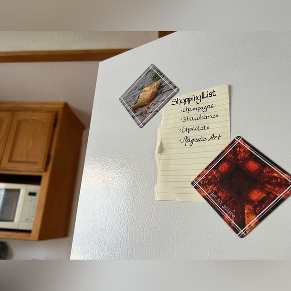 Magnetic Art 3” x 3” Fall Colors - Picture 4 of 6